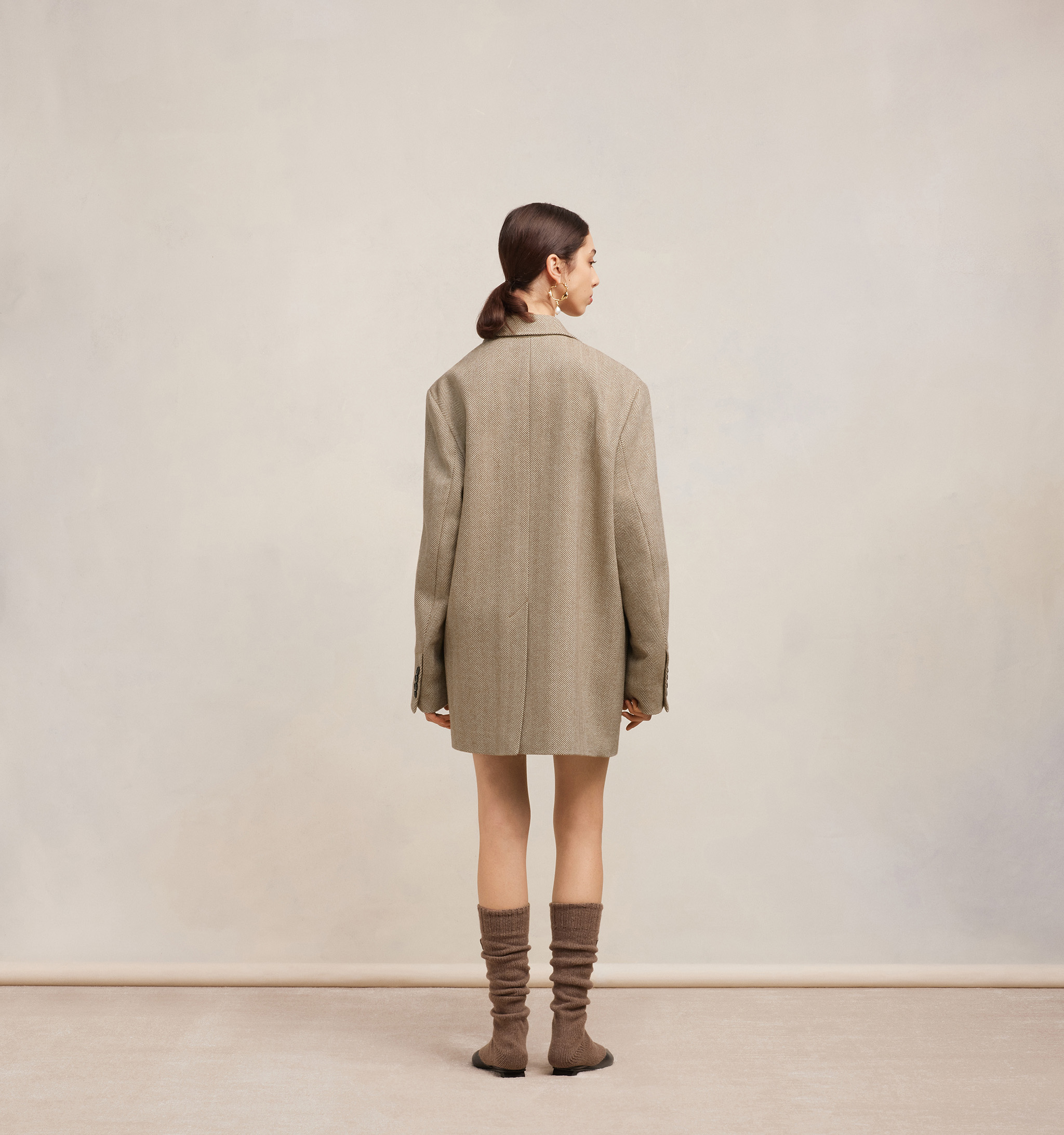 Manteau court deux boutons Ami seconde main photo 6