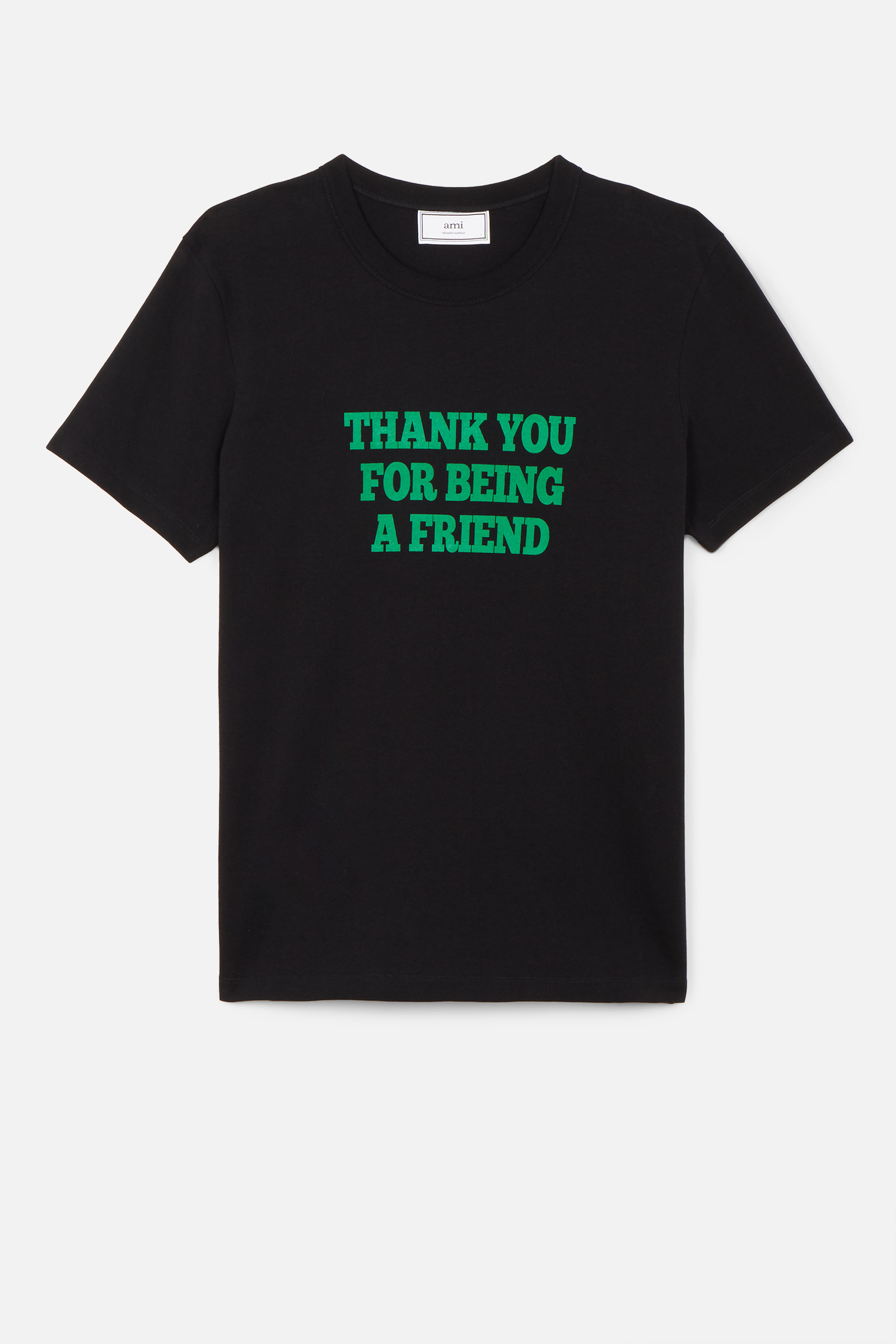 T shirt col rond print thank you for being a friend Ami seconde main photo 4