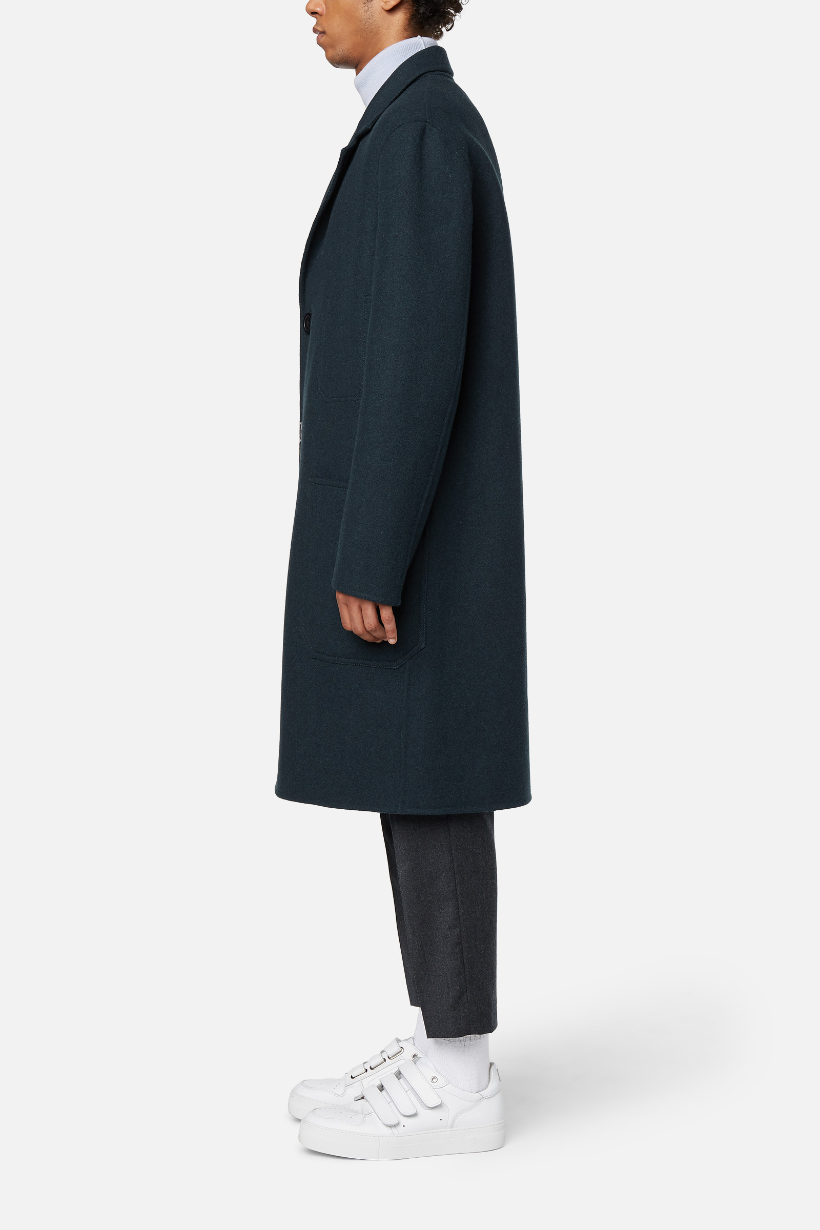 Double face construction coat Ami second-hand photo 5