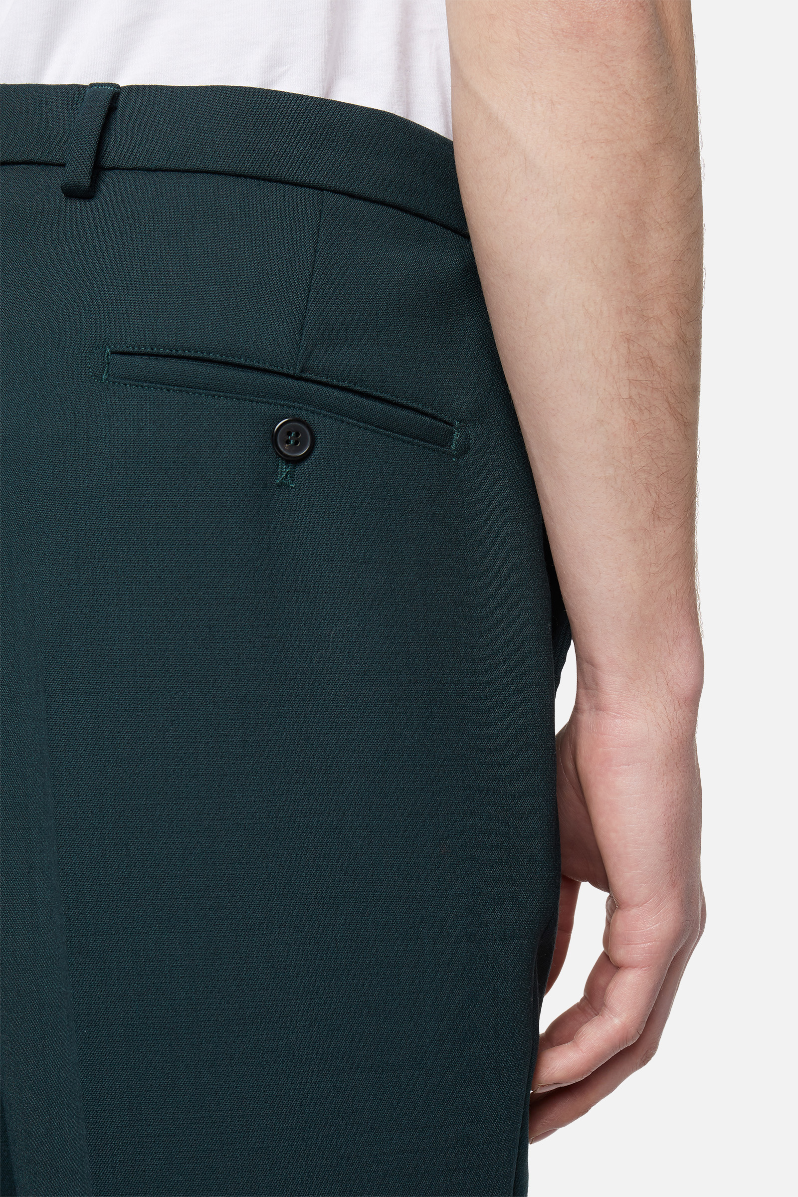 Pantalon carotte a plis Ami seconde main photo 8