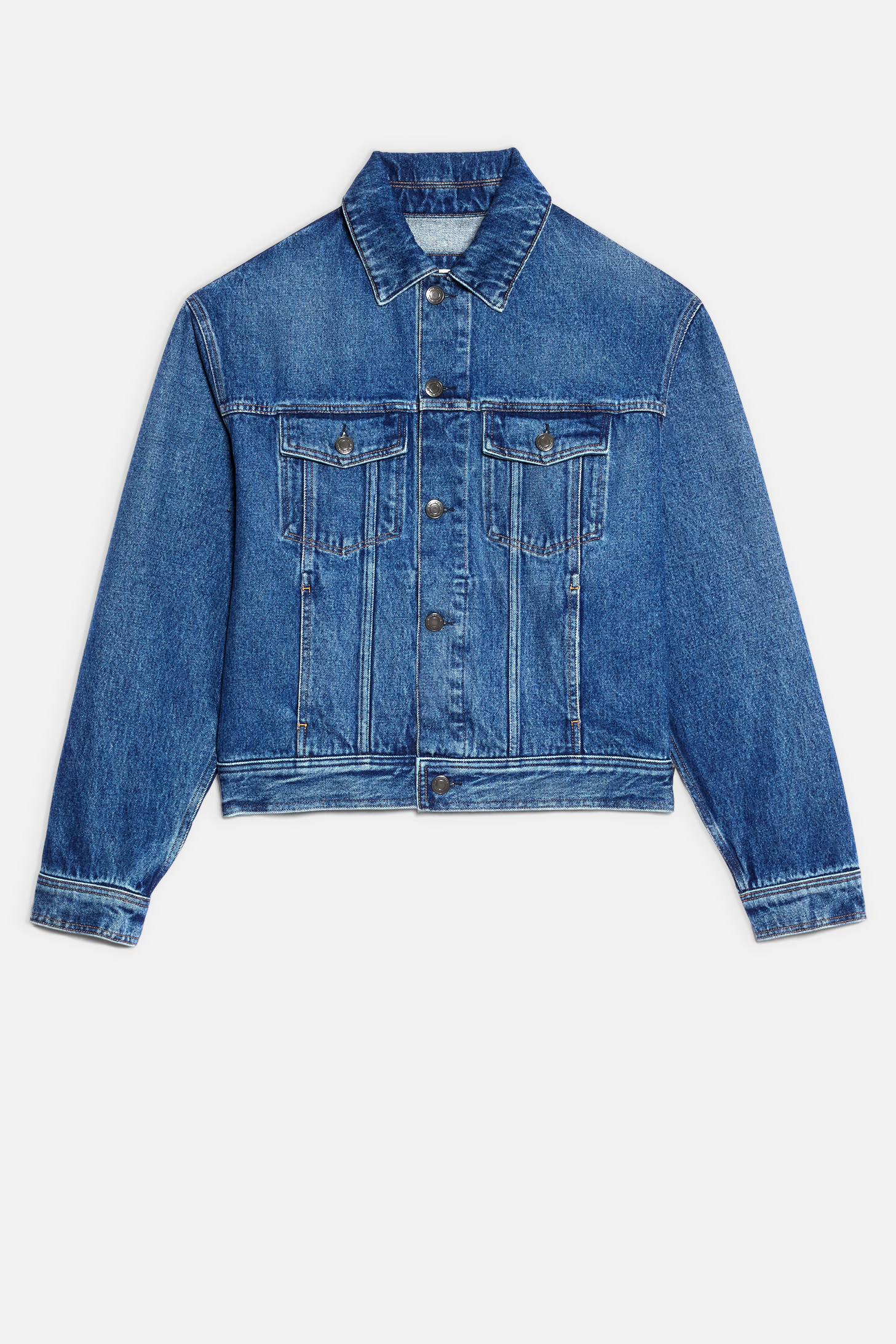 Veste boule en denim Ami seconde main photo 4